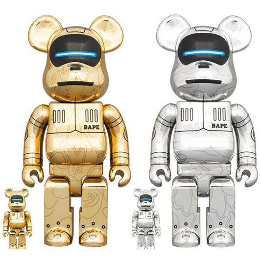 空山基 SORAYAMA x BAPE BABY MILO 100％ & 400％ /1000% Be@rBrick - CRA5Y SHOP