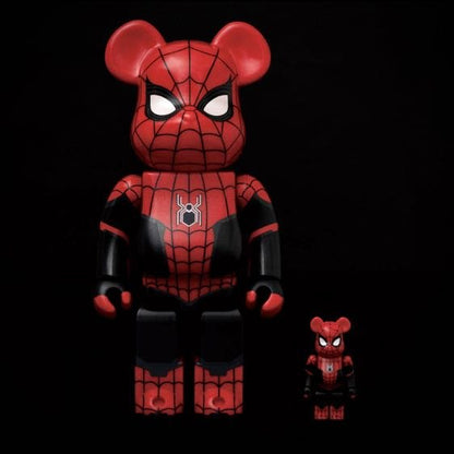 「日限」映画スパイダーマン SPIDER-MAN UPGRADED SUIT 400% セブンネット Be@rBrick - CRA5Y SHOP