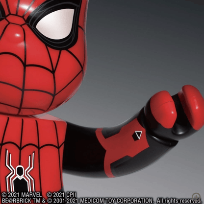 「日限」映画スパイダーマン SPIDER-MAN UPGRADED SUIT 400% セブンネット Be@rBrick - CRA5Y SHOP