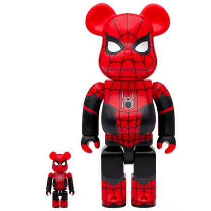 「日限」映画スパイダーマン SPIDER-MAN UPGRADED SUIT 400% セブンネット Be@rBrick - CRA5Y SHOP