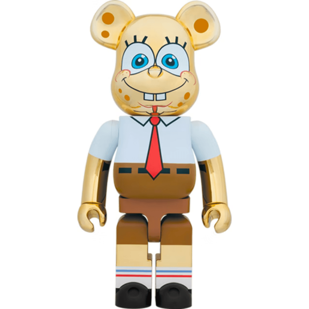 Spongebob Chrome Ver. 400%＋100% / 1000% Be@rBrick - CRA5Y SHOP