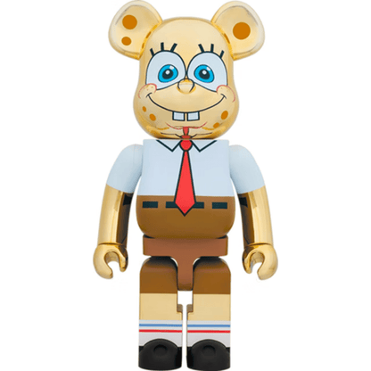 Spongebob Chrome Ver. 400%＋100% / 1000% Be@rBrick - CRA5Y SHOP