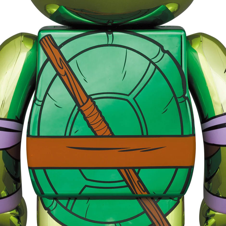 「Teenage Mutant Ninja Turtles」DONATELLO CHROME Ver. 100％ & 400％ / 1000% Be@rBrick - CRA5Y SHOP