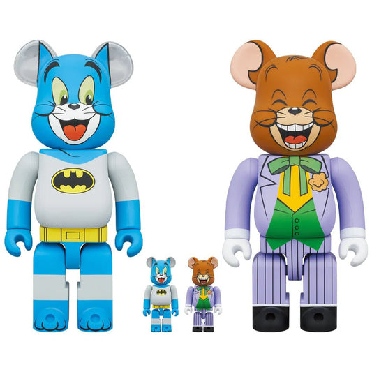 TOM as BATMAN & JERRY as THE JOKER 100％ & 400％ BE@RBRICK - CRA5Y SHOP