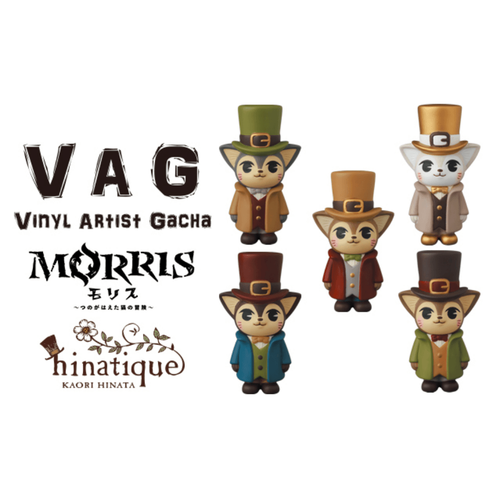 VAG (VINYL ARTIST GACHA) SERIES34 MORRIS(COMIC Ver.2)【全5種セット】 - CRA5Y SHOP