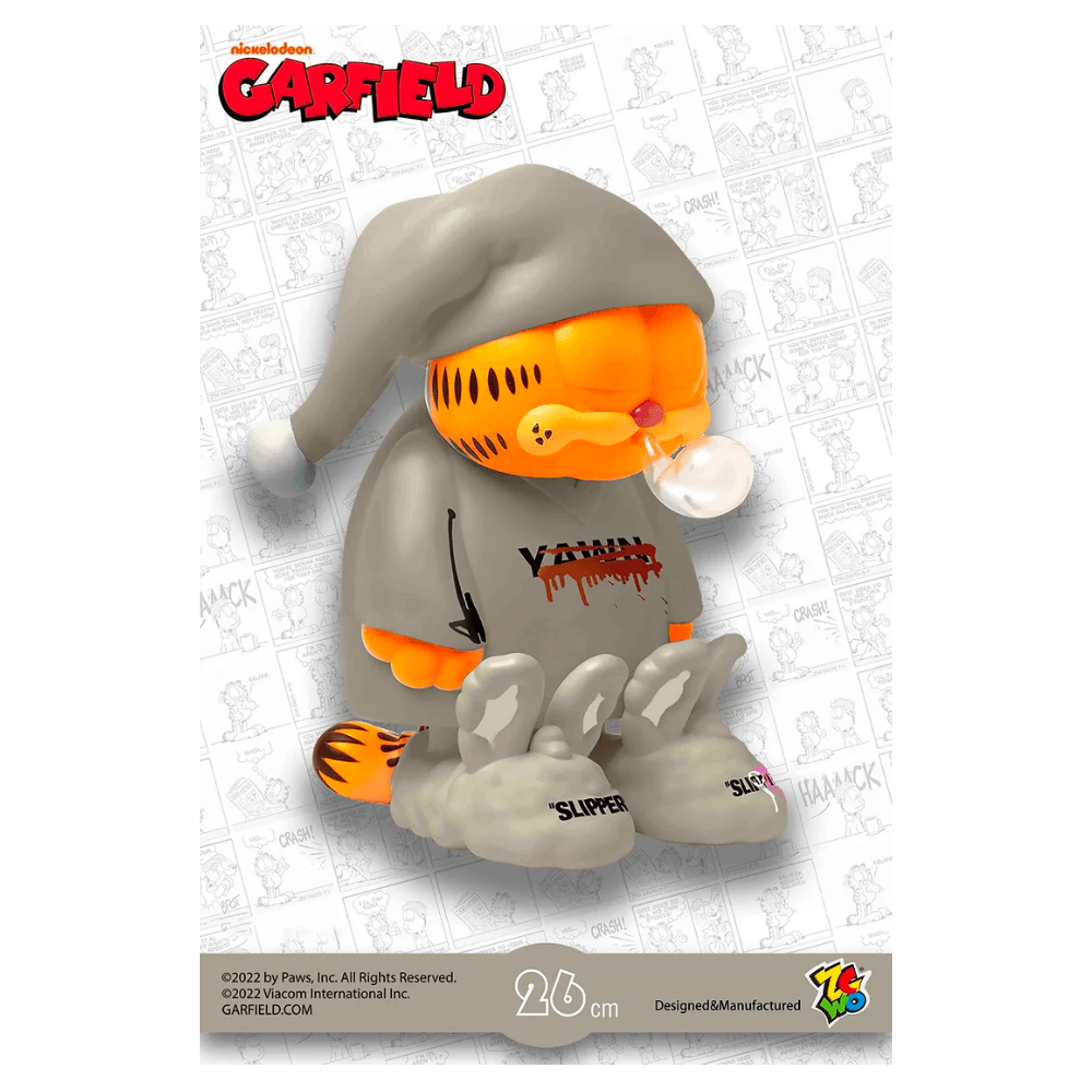 ZCWO Garfield "I am not Sleeping" 加菲貓 26CM PVC FIGURE YAWN - CRA5Y SHOP