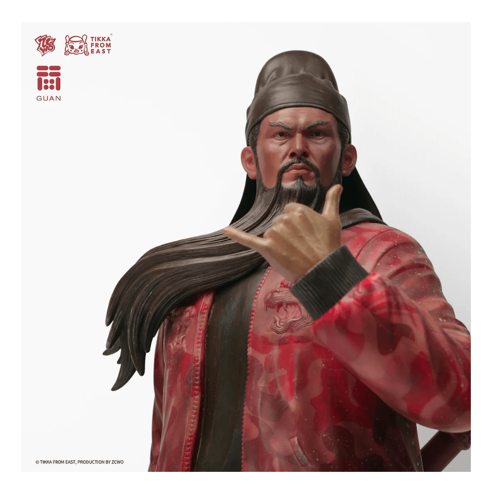 ZCWO x TIKKA 關公（關 Guan 赤色Red ceramics version） - CRA5Y SHOP